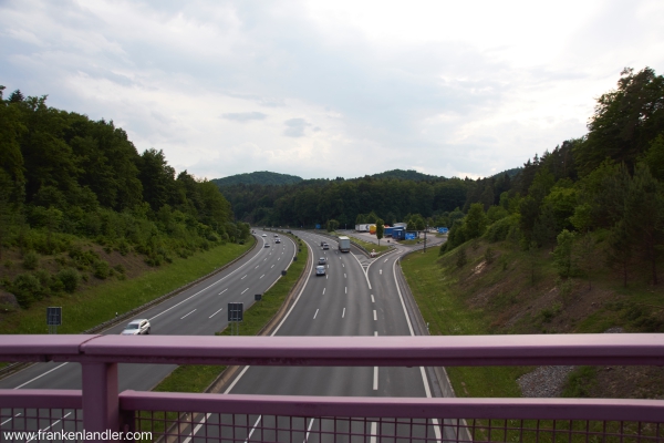 die letzten Kilometer zurück nach Plech