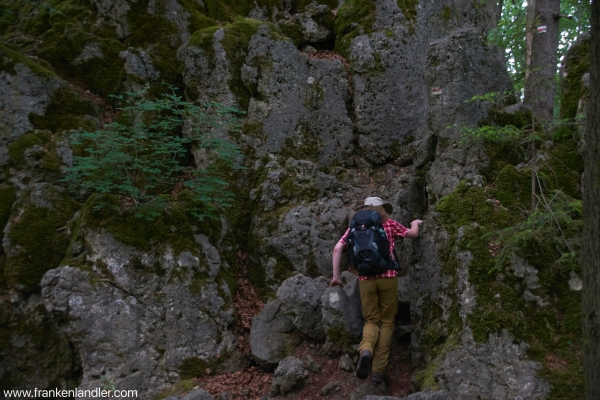 wandern in der fränkischen Schweiz