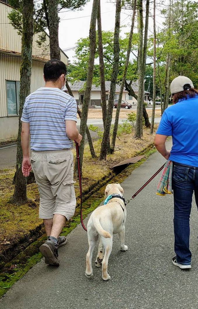 お仕事モードとオフモード　理解しているようです・・・！これからも頑張ってね！