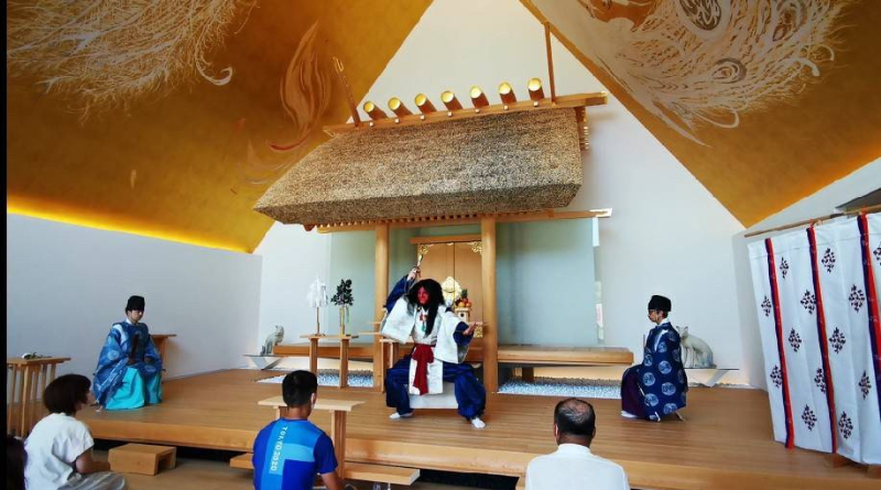 武蔵野令和神社 風神祭にて奉納致しました