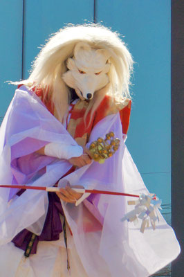 武蔵野令和神社「白狼祭」にて奉納しています