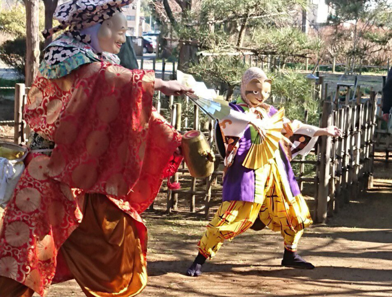 七福神めぐり　大黒天と一緒に