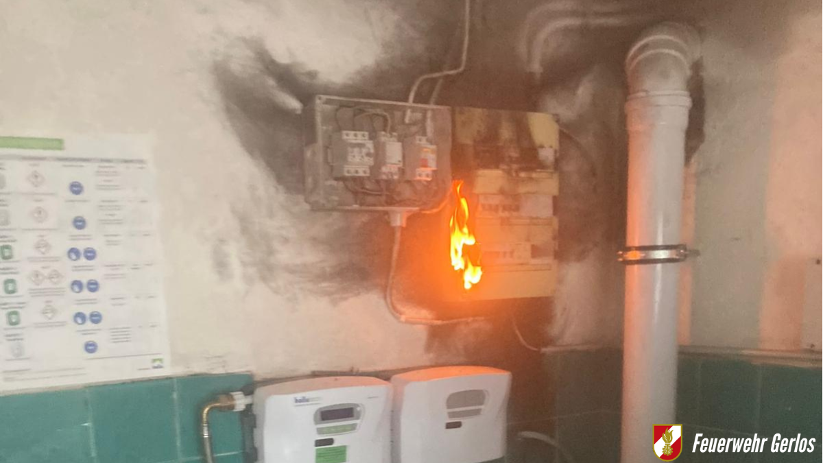 Brand Elektroverteiler