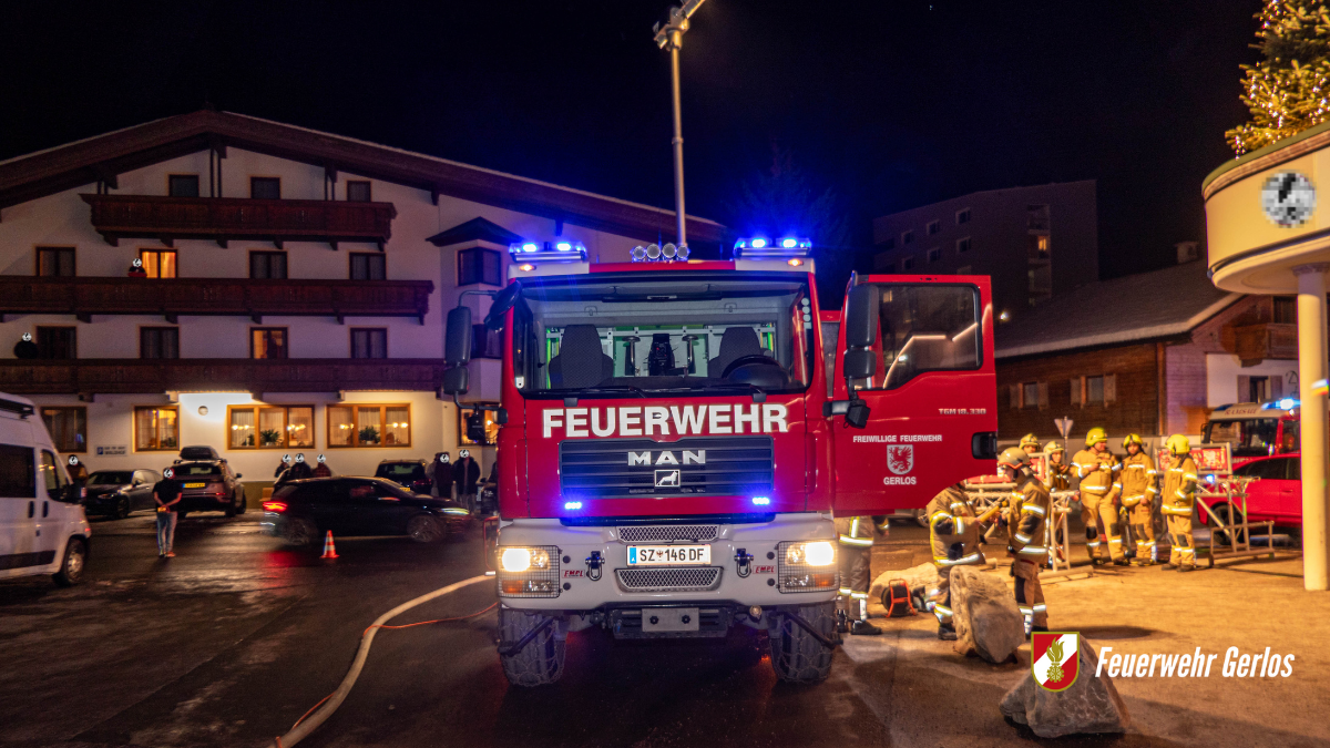 Brand in Gastronomiebetrieb in Gerlos