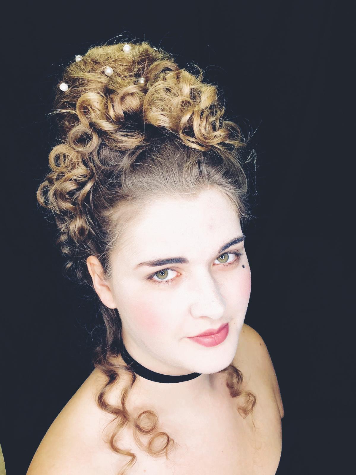 Hair & Make-Up im Stil des 17. Jahrhunderts Model S. Krauser