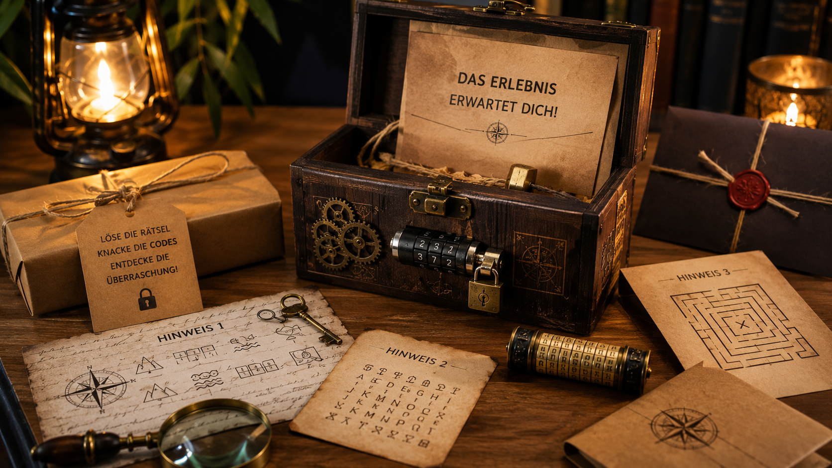 Rätselbox für mehr Spannung: Originelle Geschenkidee mit Erlebnisfaktor