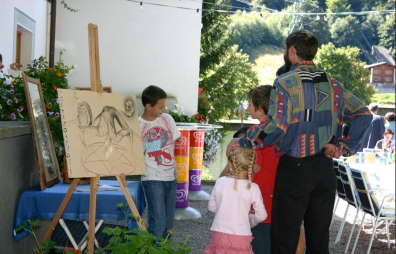 Ausstellung Kunscht ids Darf 2009 in Partenen