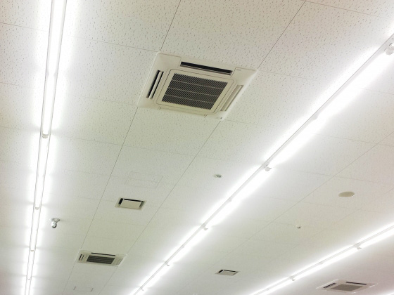 新潟市内のオフィスの電気設備修理