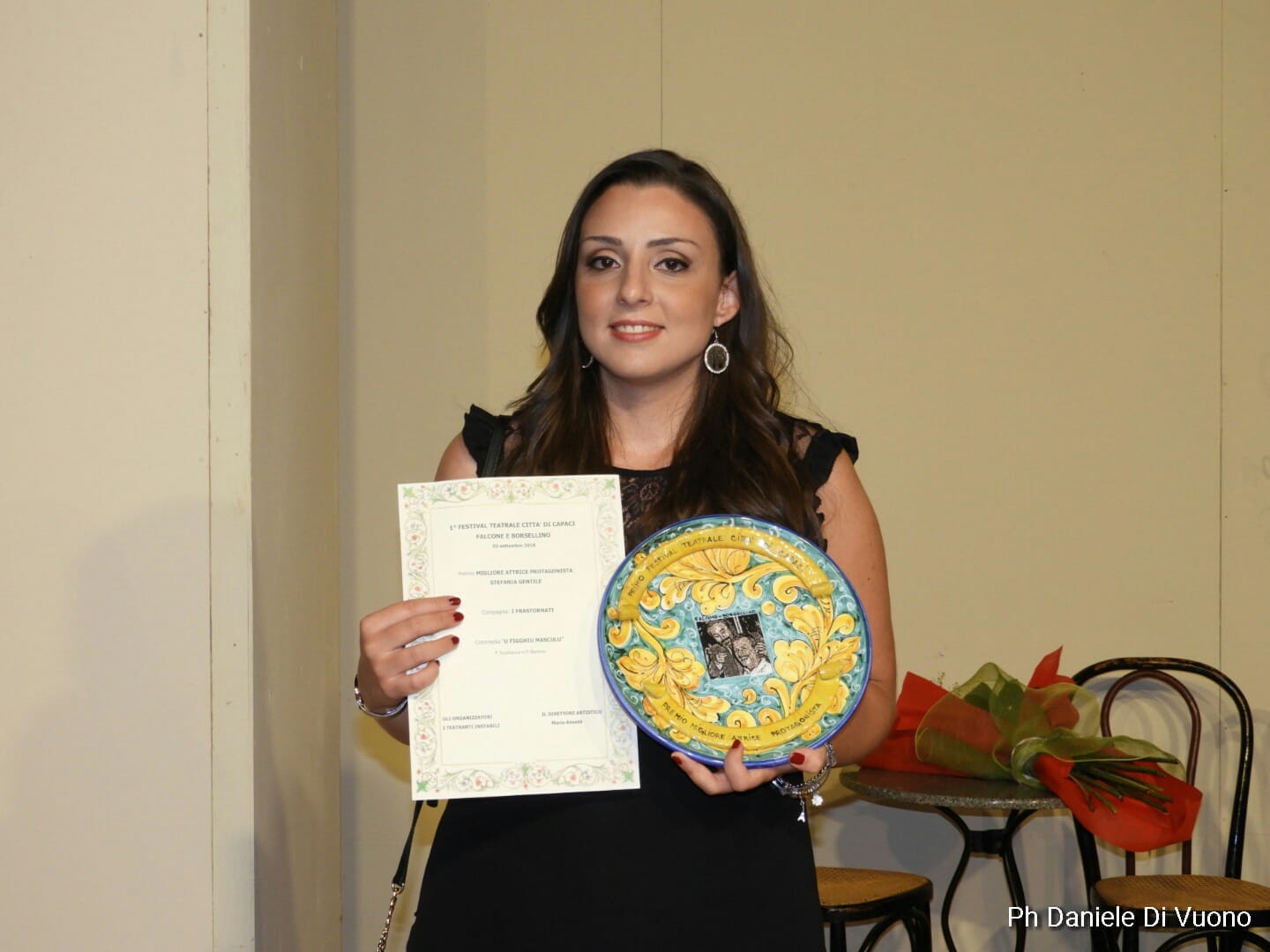 Stefania Gentile vince il premio migliore attrice protagonista