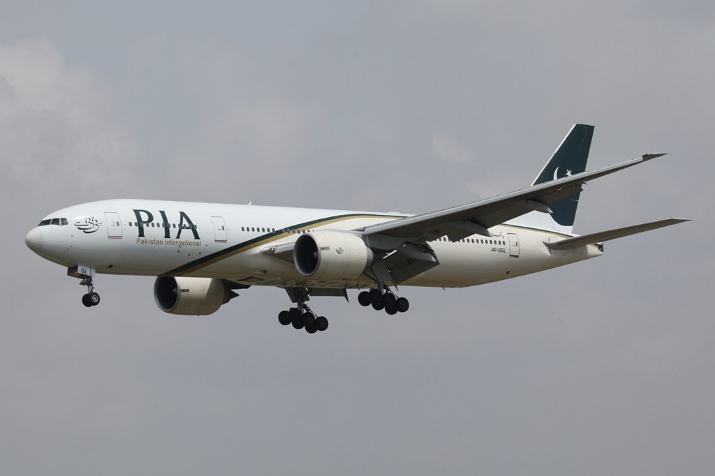 Boeing 777-200 der PIA aus Pakistan