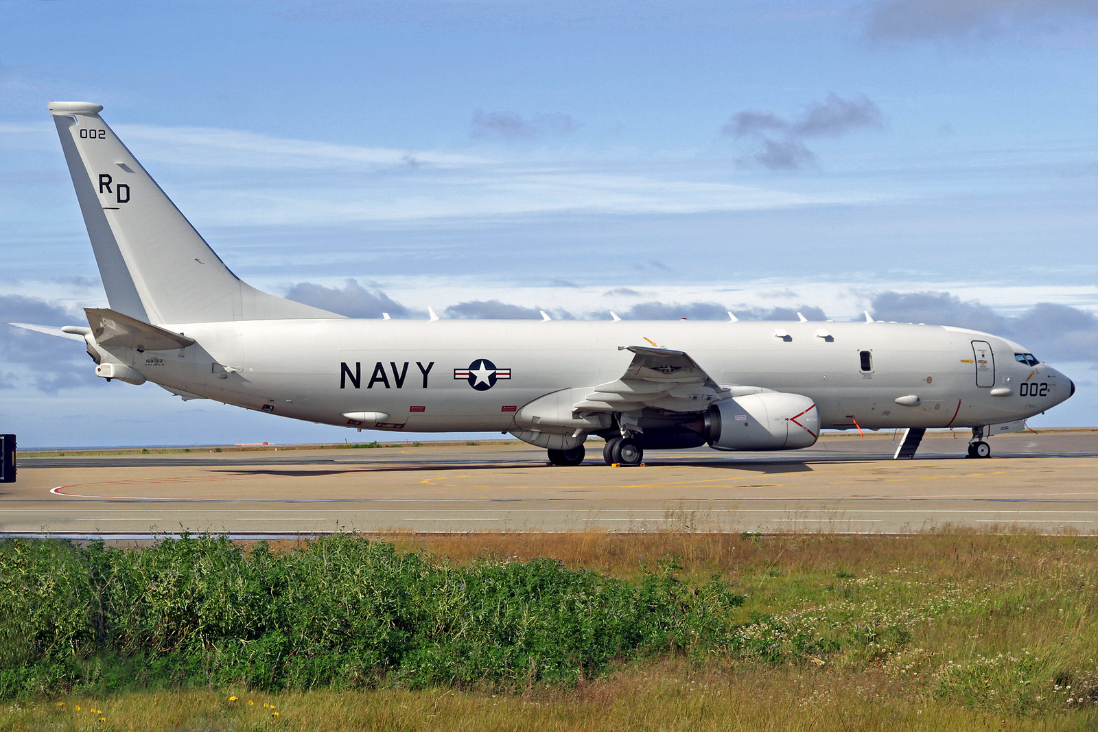 United States Navy Boeing P-8A Poseidon 169002, KEF, 12. August 2020