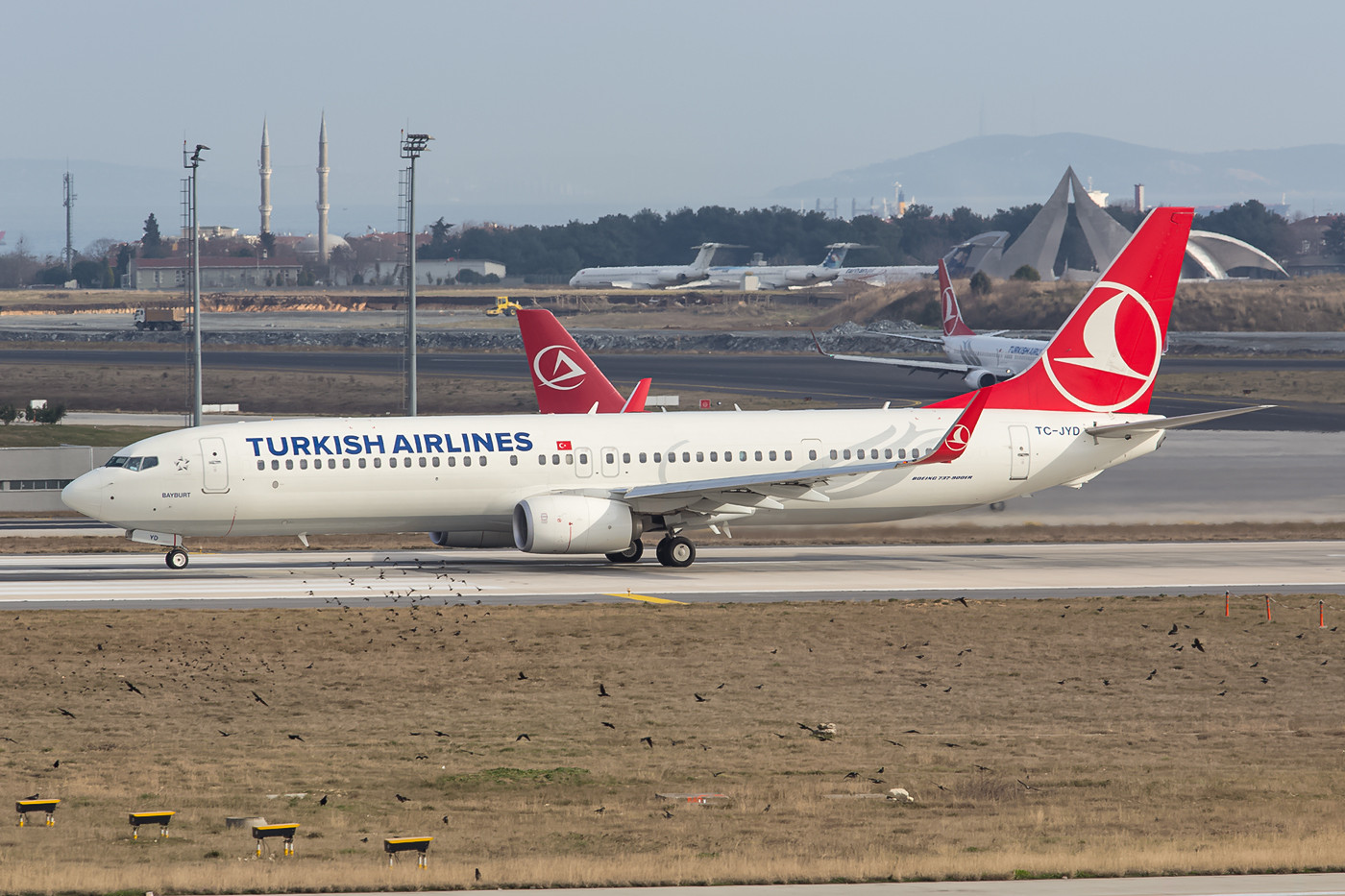 Eine von zehn Boeing 737-900ER.