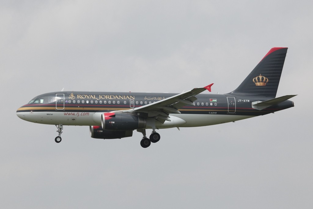 Royal Jordanien Airlines aus Amman.