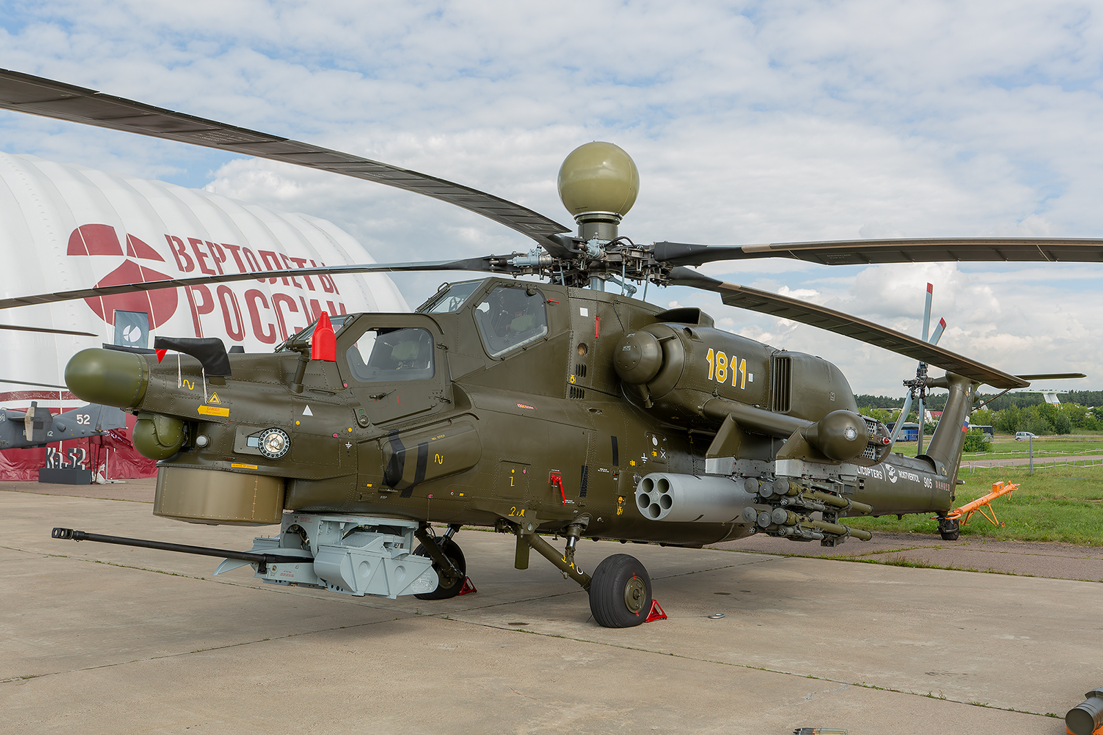 Der erste reine Kampfhubschrauber aus dem OKB Mil war die Mi-28