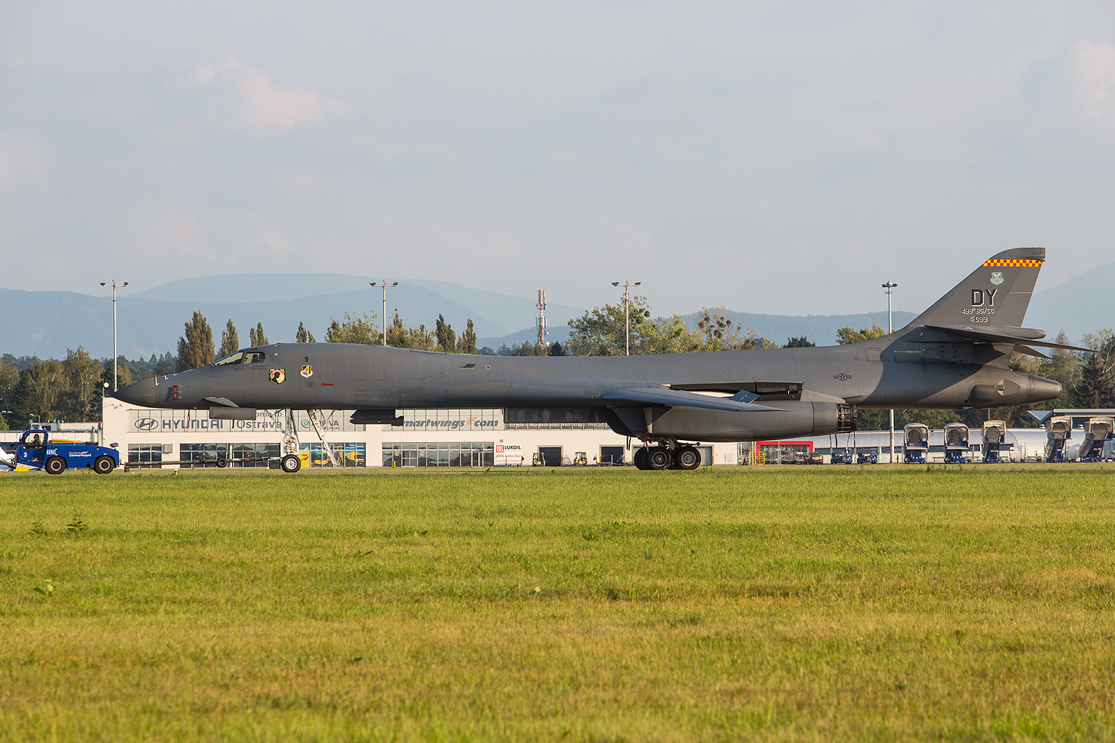 85-0089, der Cammander der 489th Bomber Group aus Dyess.