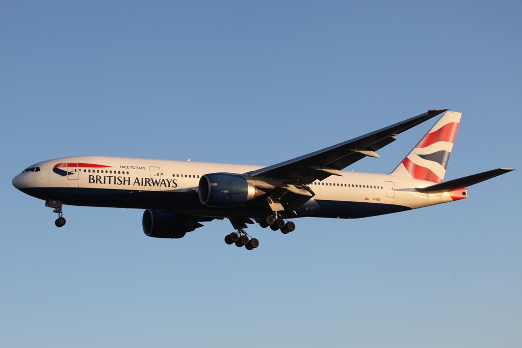 Die Boeing 777 ist auf der Fernstrecke das Rückgrat der Flotte. Über 50 Stück sind heute im Bestand der British Airways.