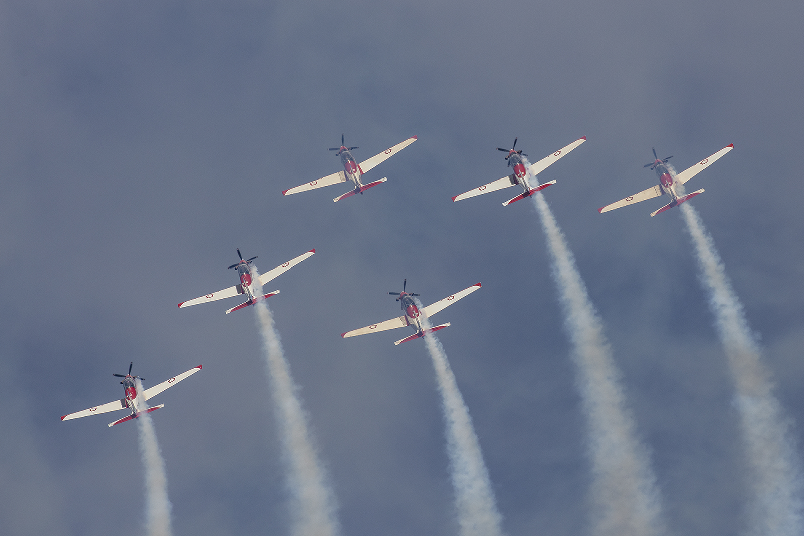 Ein häufiger Gast ist das Displayteam der indonesichen Luftwaffe.