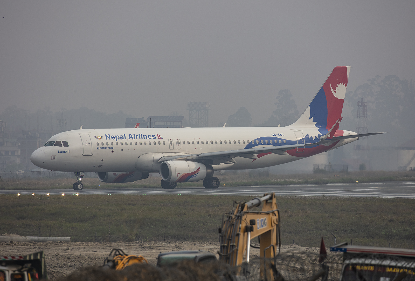 Mit den A 320 bedient Nepal Air Ziele in den umliegenden Ländern.