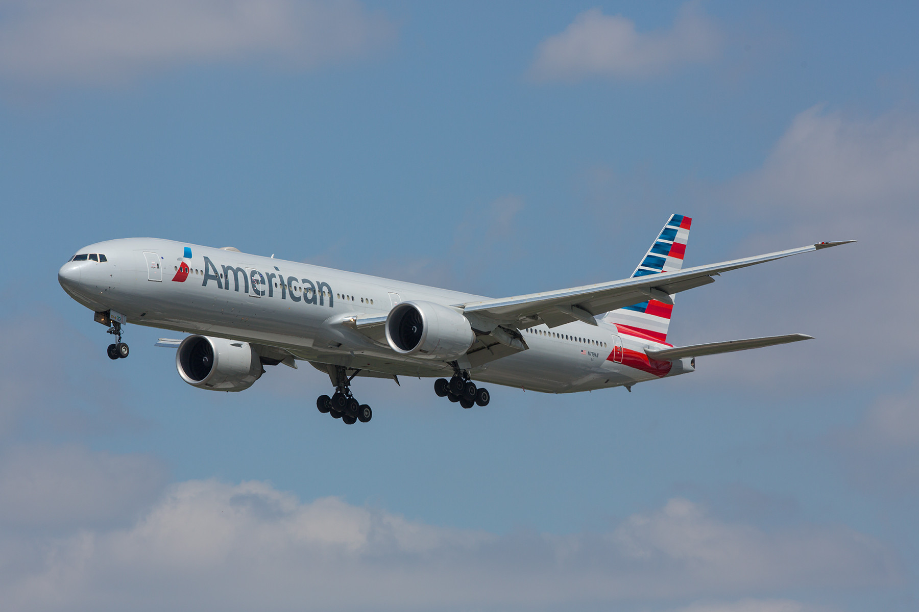 Die Boeing 777-300ER sind erst neu zu American Airlines gekommen und erw2eitern die Langstreckenflotte.