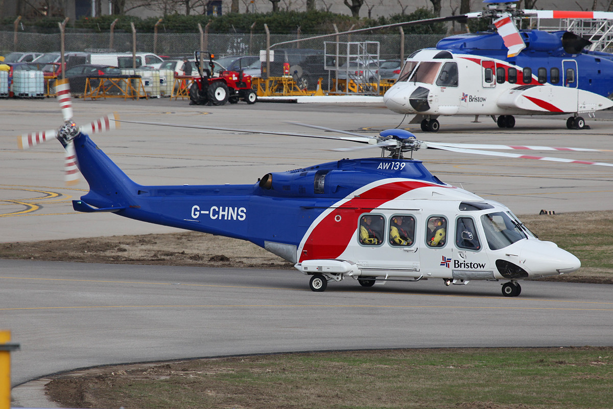 AUch die Zahl der AW-139 nimmt stetig zu.