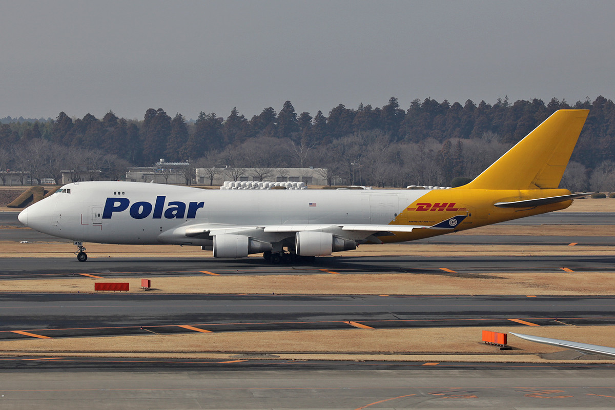 Auch Polar Air Cargo fliegt für den DHL