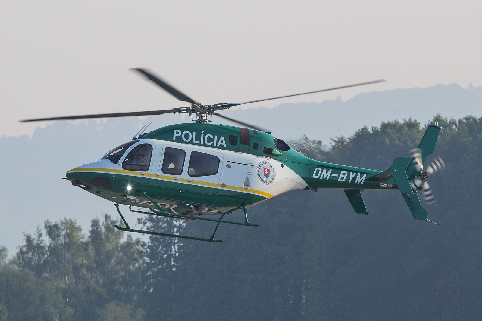 Erst seit kurzem verfügt die slovakische Polizei über die Bell 429