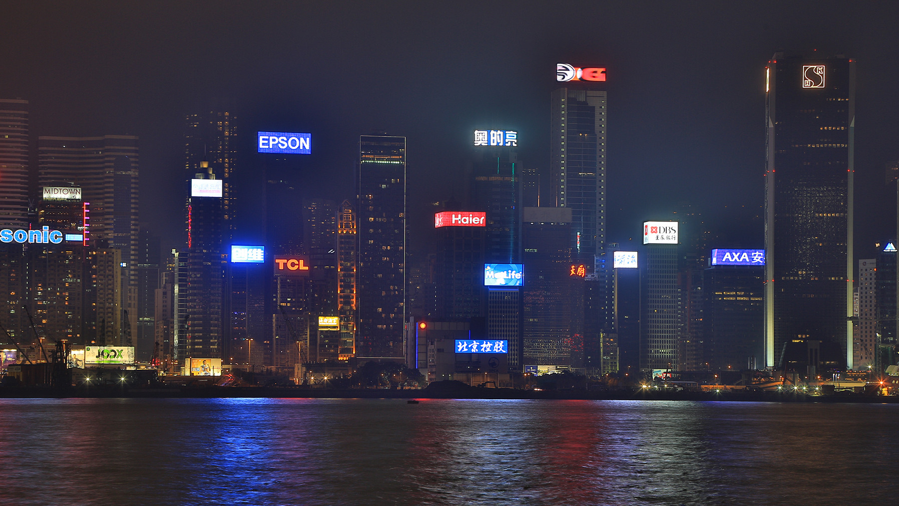 Besonder schöne Motive von Hongkong gelingen von der Uferpromenade von Kowloon aus.