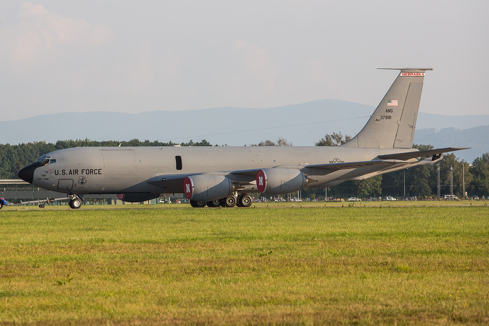 Die KC-135 von der Lincoln ANGB.