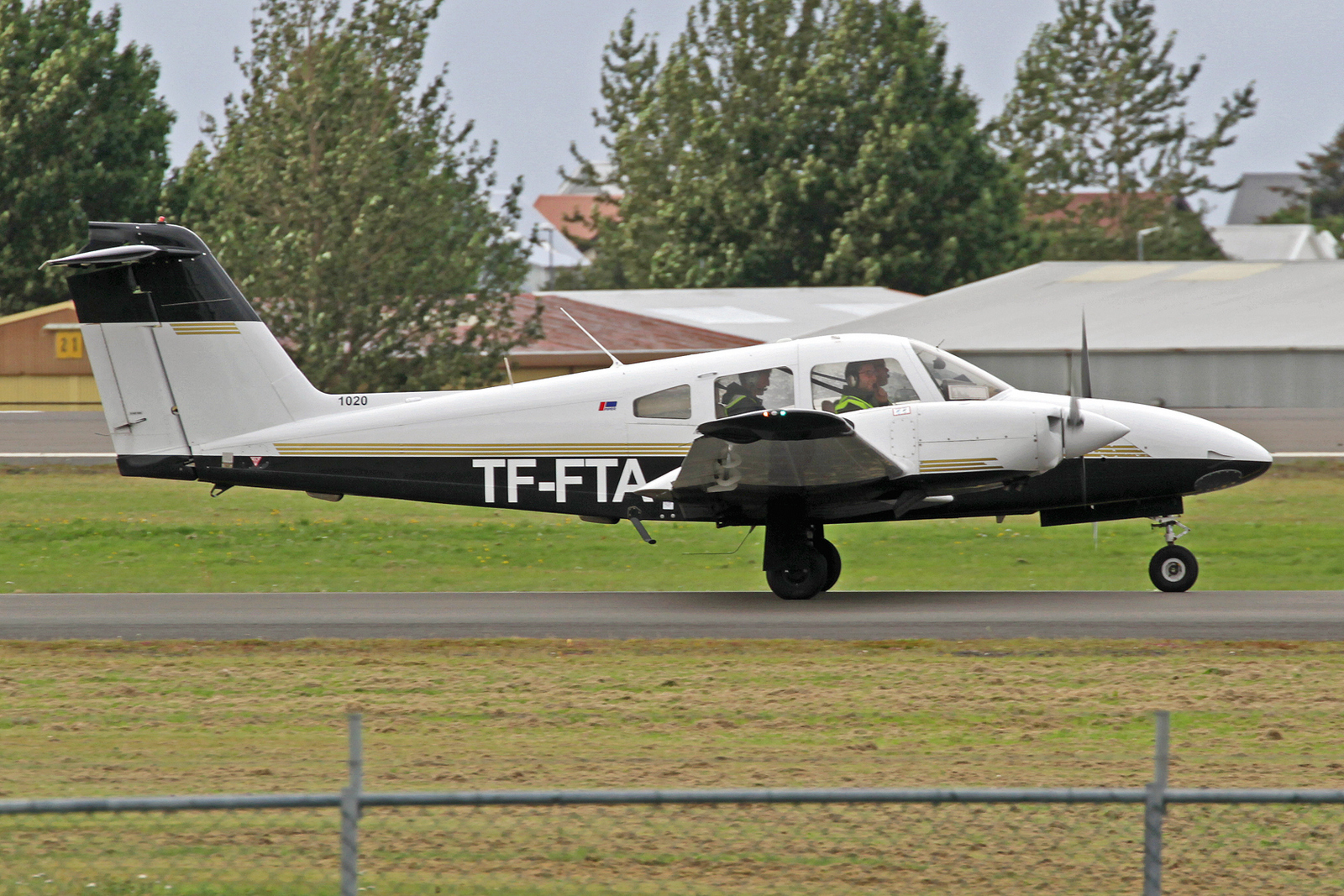 Keilir Aviation Academy Piper PA-44-180 TF-FTA, RKV, 10. August 2020  