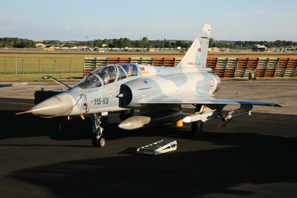 Mirage 2000B der Armee d´l Air aus Orange.