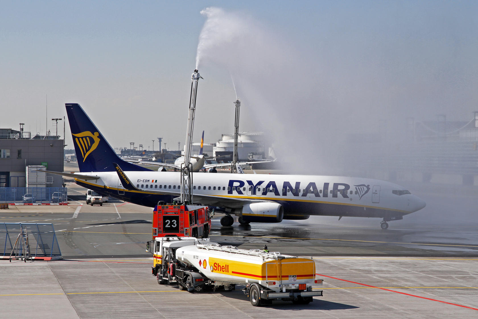 Erstflug Der Ryanair Nach Frankfurt Classic Spottings Webseite