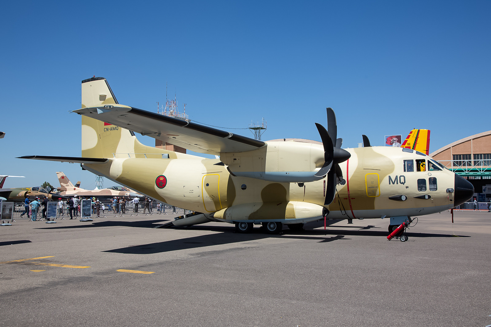 Insgesamt 4 C-27J Spartan sind bei der RMAF im Dienst.