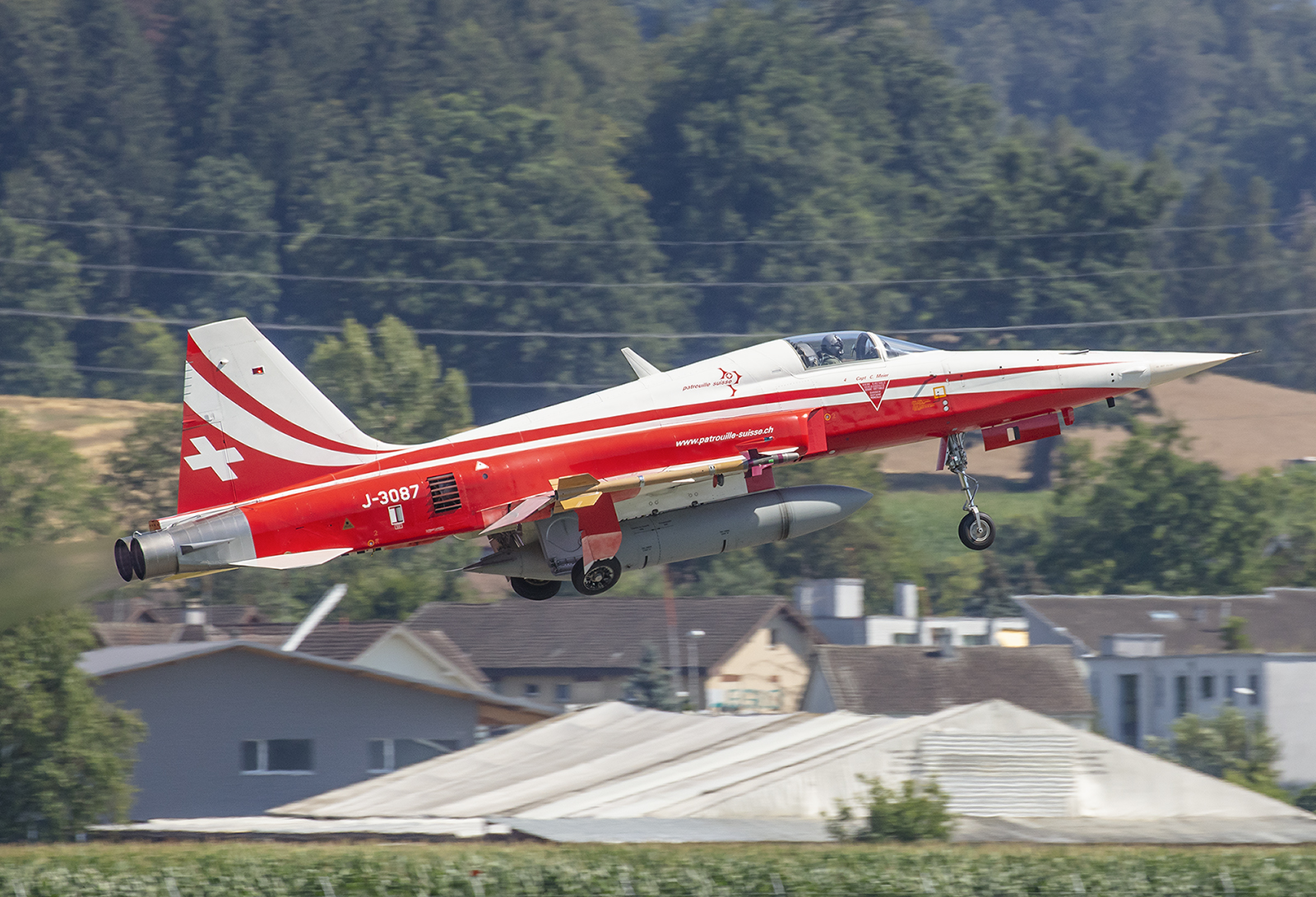 Da nur noch wenige Exemplare der F-5 zur Verfügung stehen, fliegen nicht nur mehr Graue.