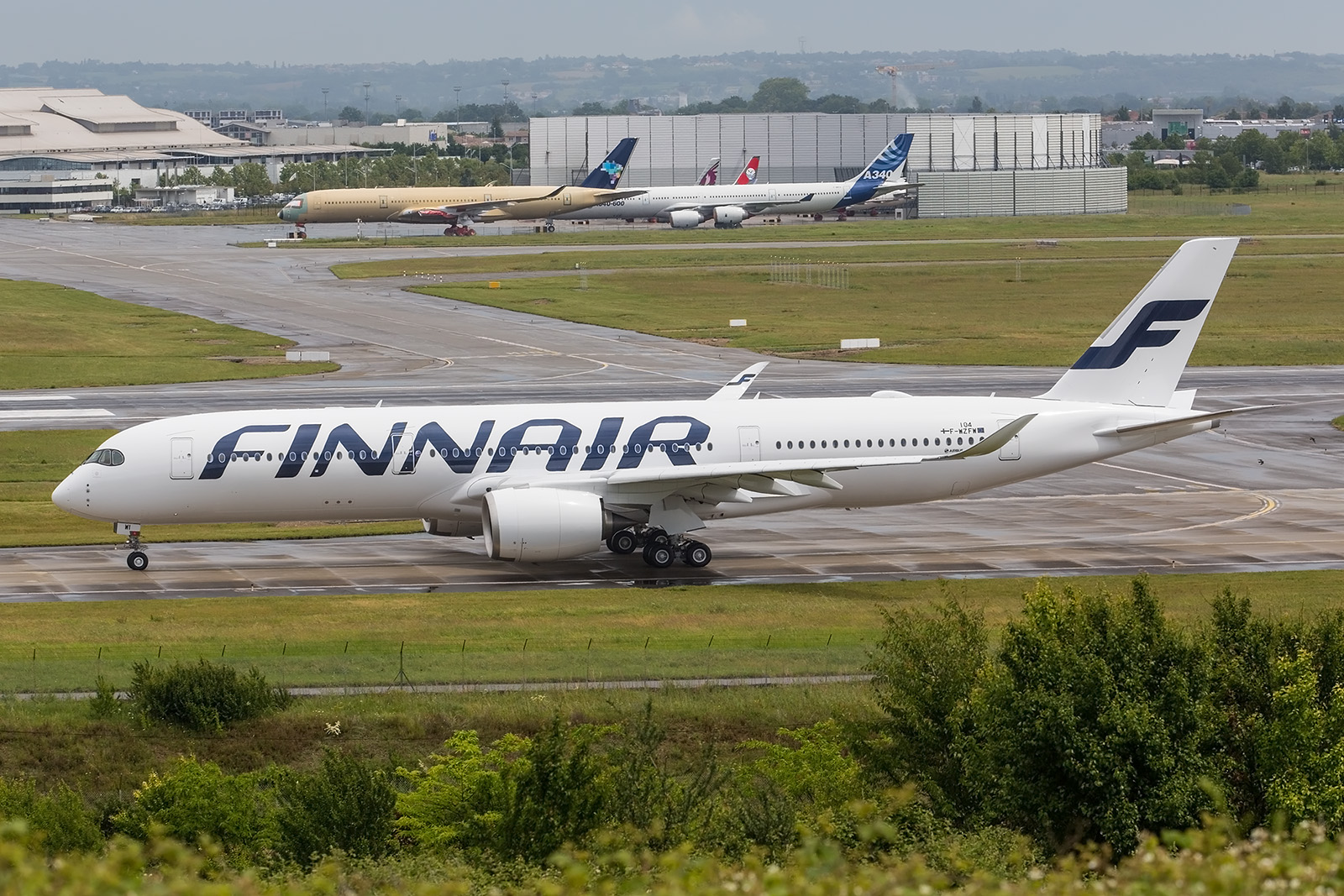 A350 für die Finnair.