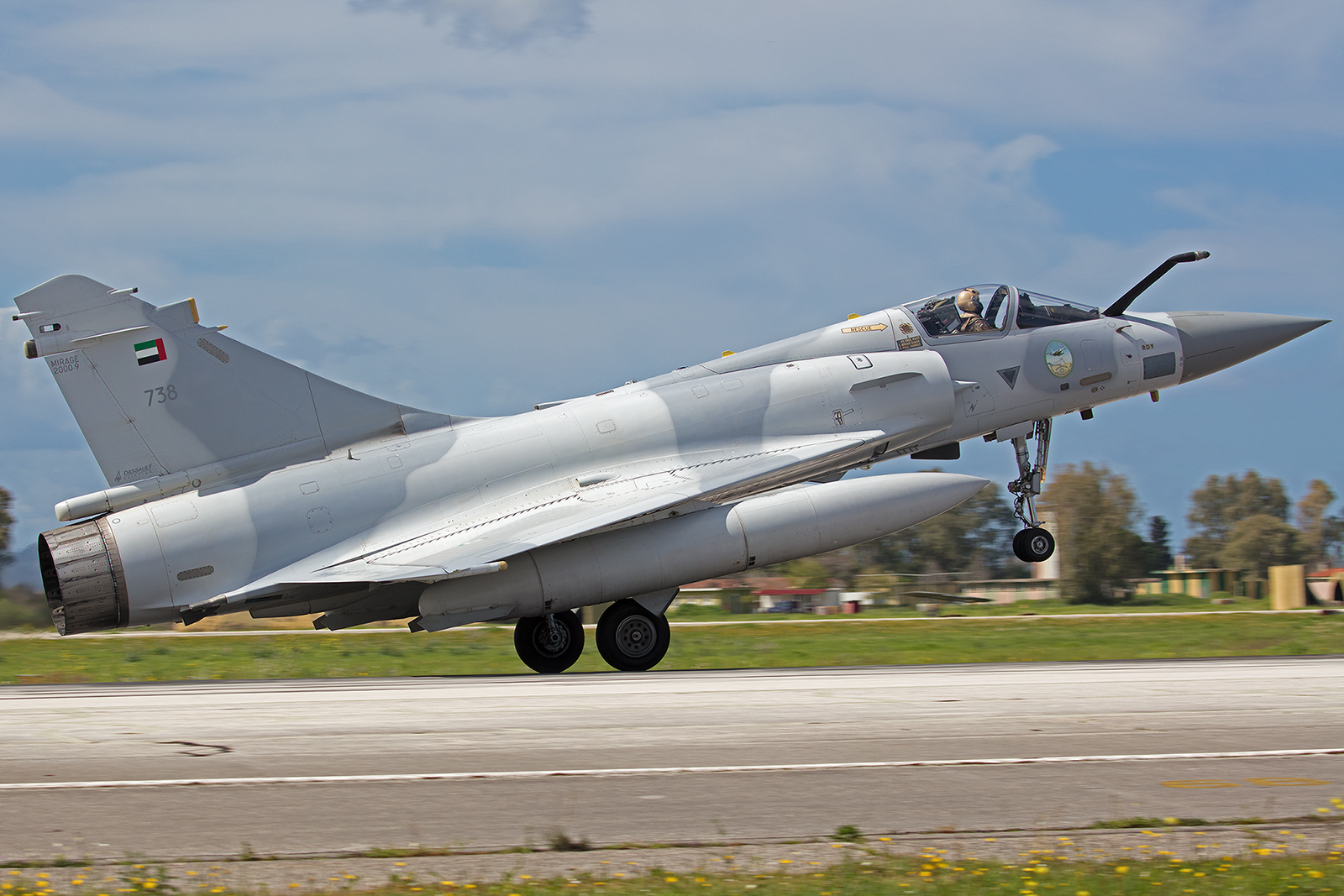 738, AMD Mirage 2000-9 der I Shaheen Sqn aus Al Dhafra (Abu Dhabi).