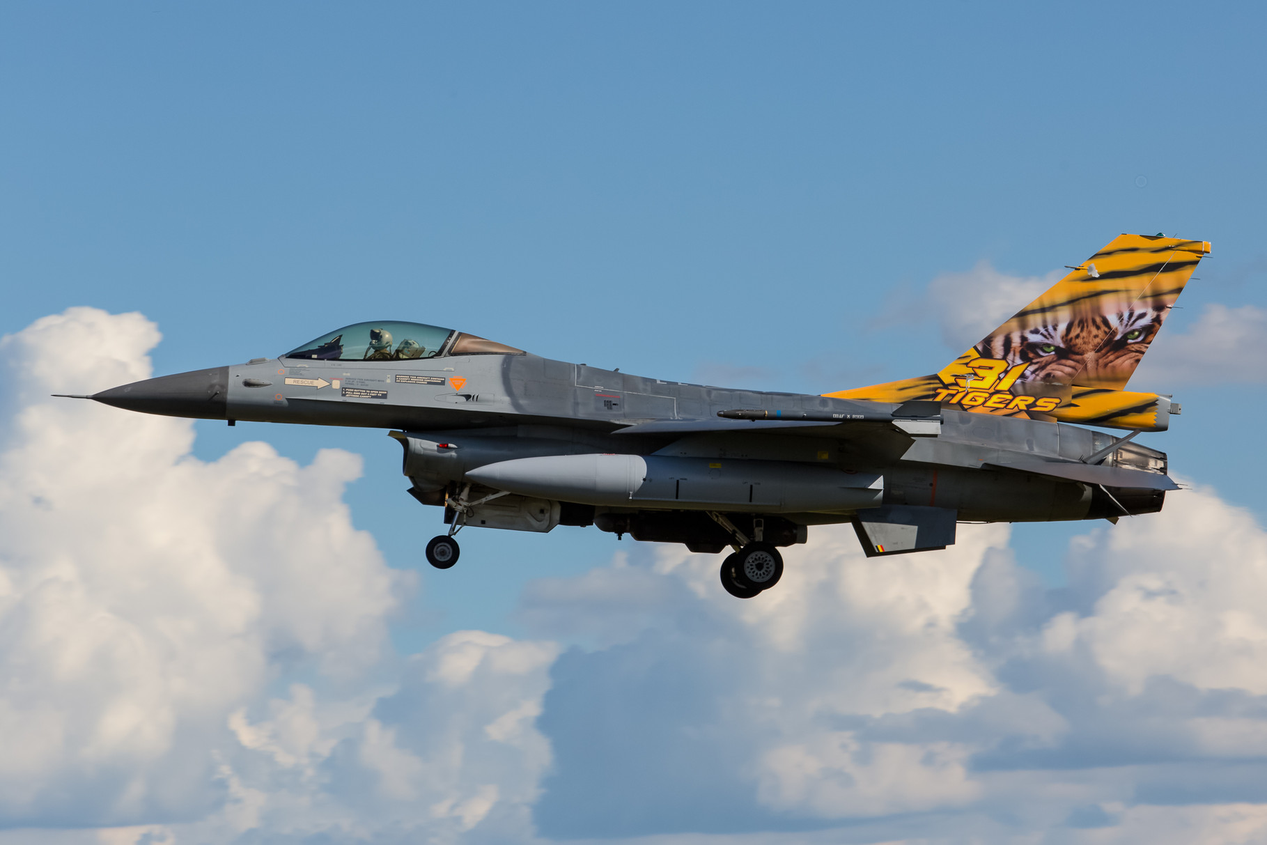 F-16C aus 31 Smaldeel aus Kleine Brogel