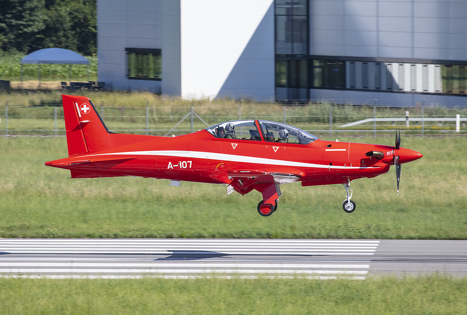 Das beste Propellertrainigsflugzeug auf dem Markt, die PC-21.