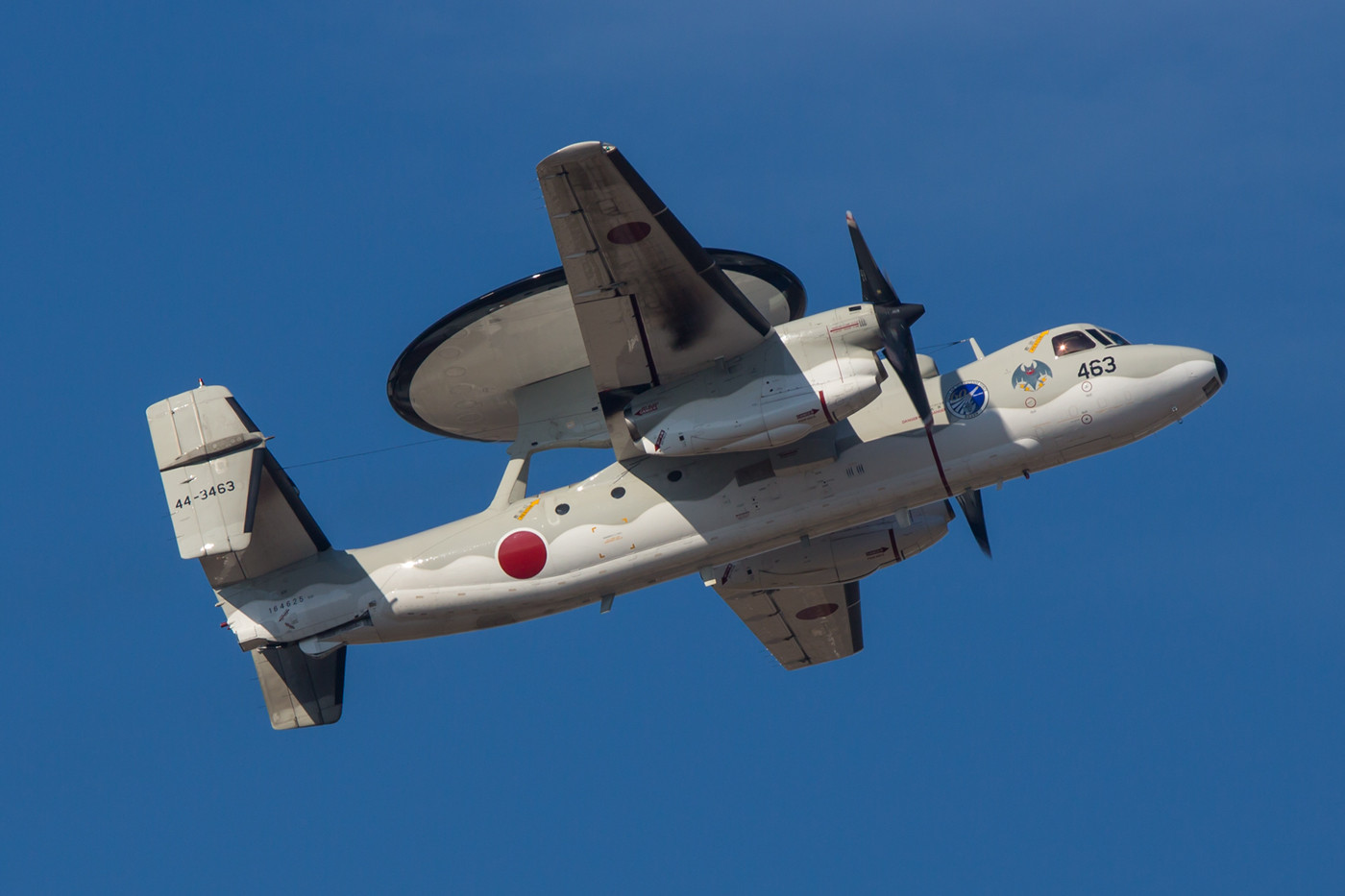 Ein Teil der japanischen E-2C ist in Misawa stationiert, der Rest ist in Naha zuhause.