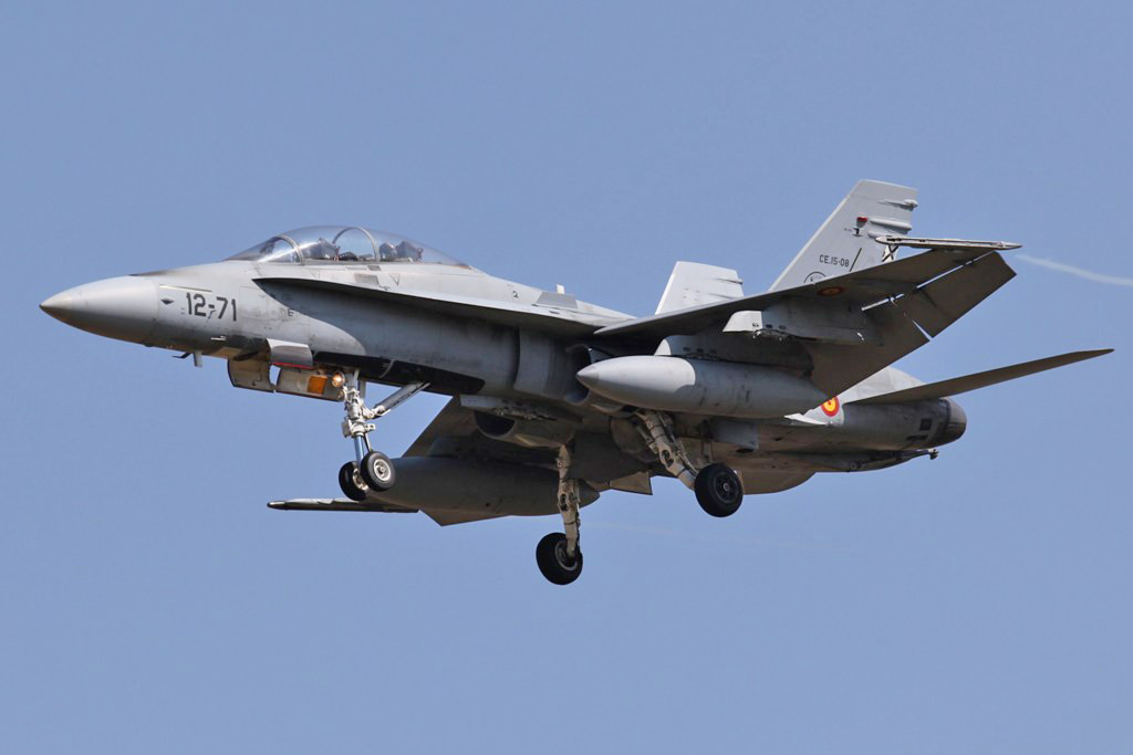 Ein Dopelsitzer F/A-18B