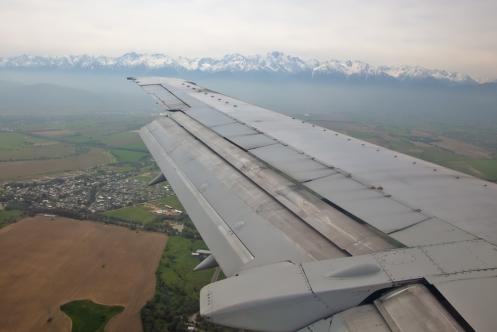 Der erste Blick auf die wunderbare Kulisse des Tien Shan.