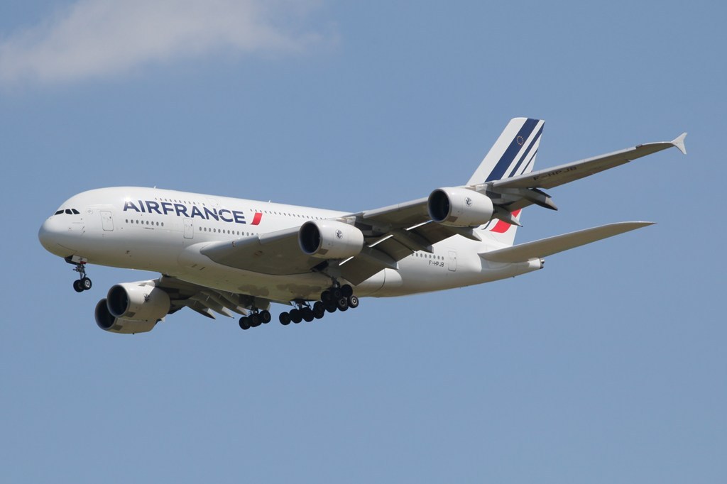 Air France mit der A 380.