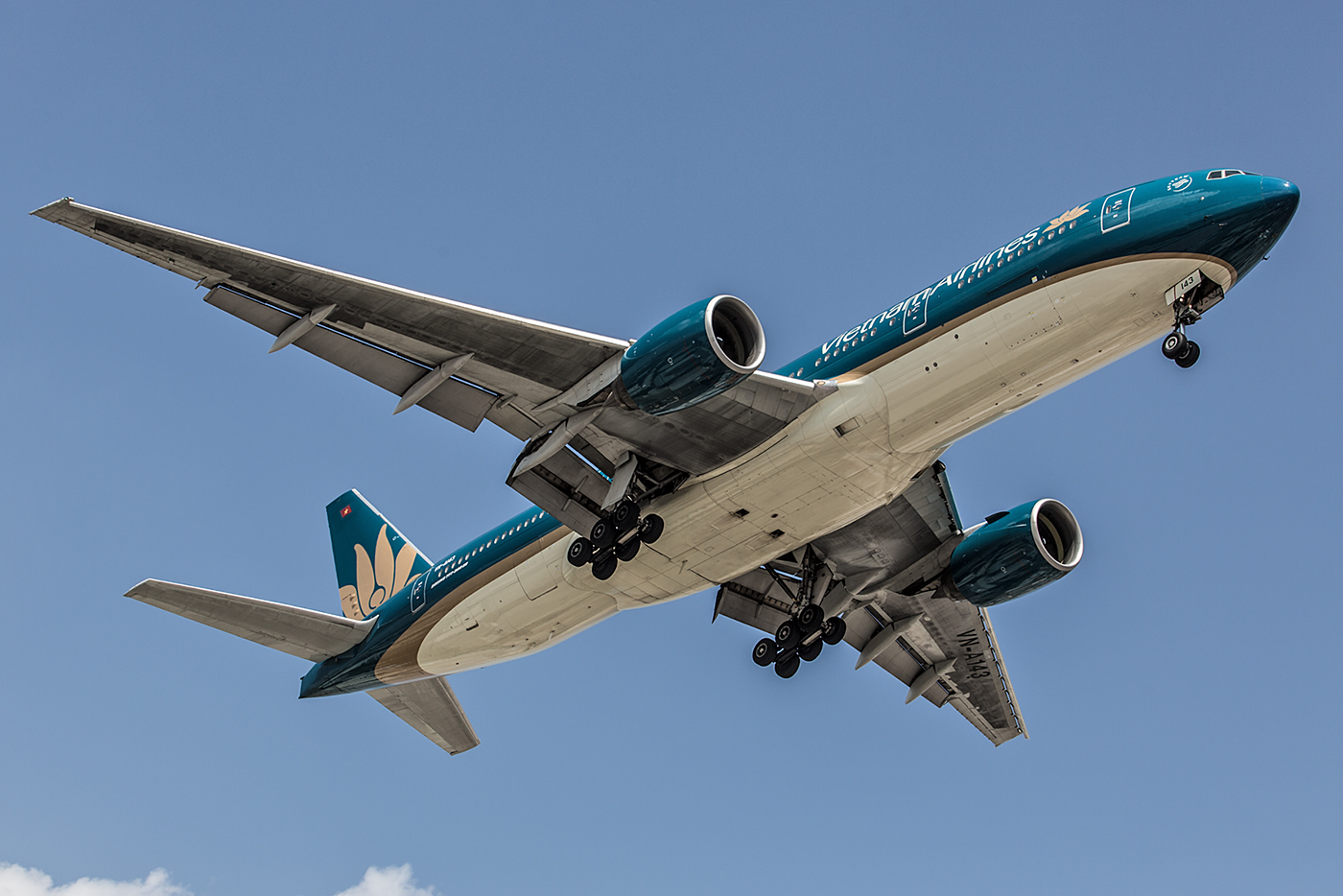 Nur noch wenige Boeing 777 sind in der Flotte von Vietnam Airlines.