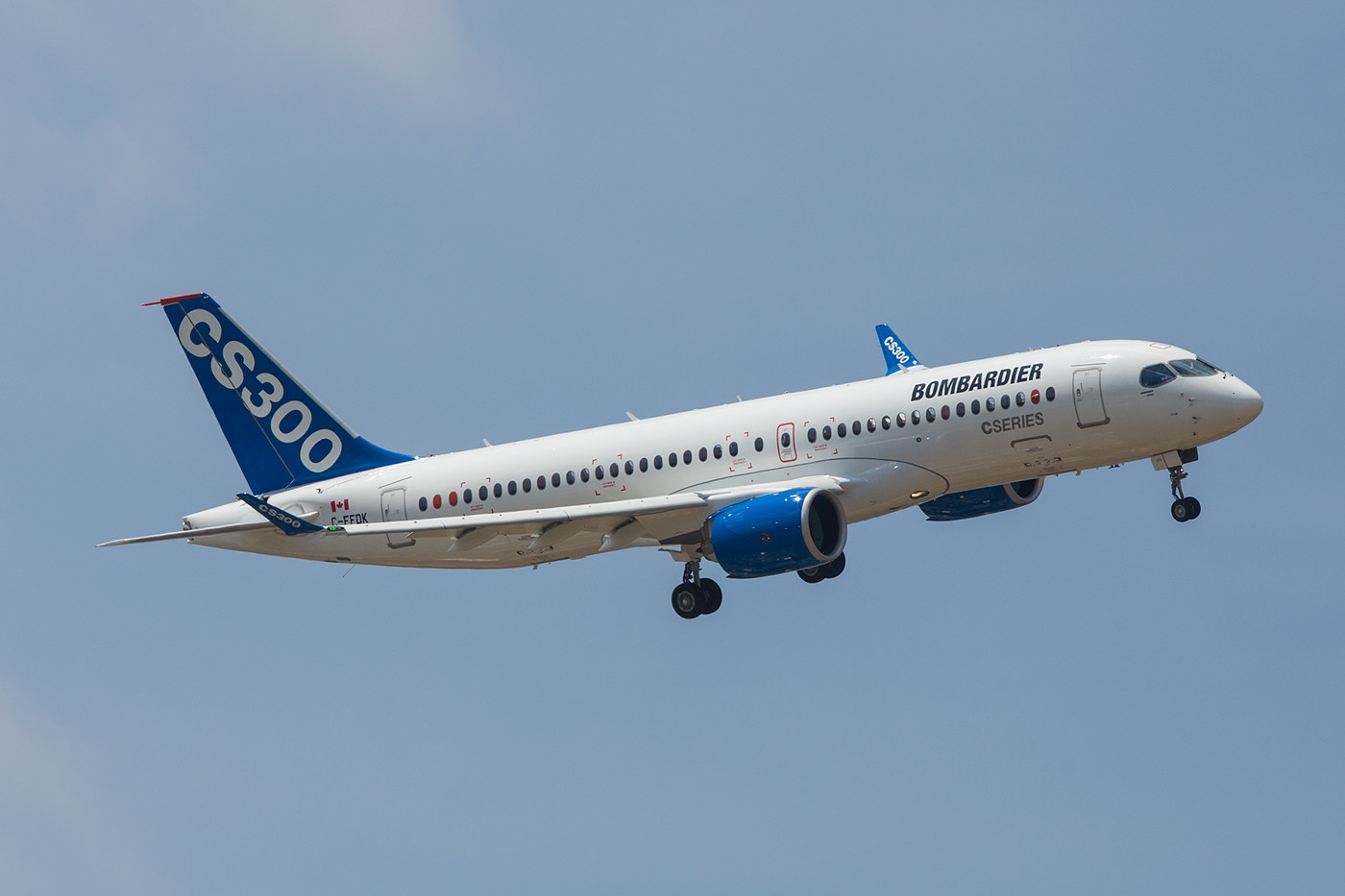 Der Bombardier CS300 konnte leider keinen neuen Kunden überzeugen.