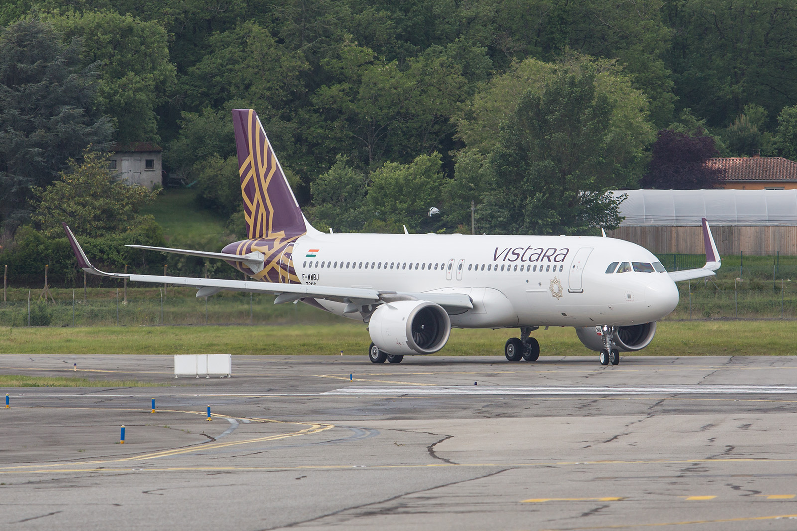 A320NEOder indischen Neugründung Vistara.