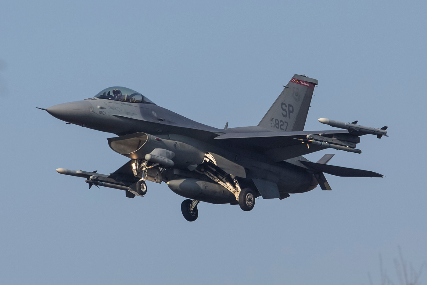 SPM 13.02.2015; 90-0827, F-16C, 52nd FW Spangdahlem (Deutschland)