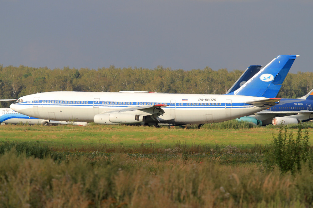 Eine der guten alten IL-86 von Tartastan Airlines.