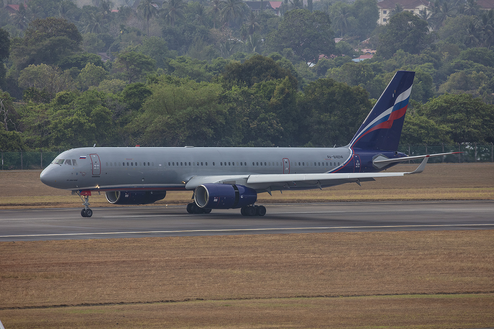 Eine tolle Überraschung war die Tupolev Tu-204 des Rusjet.