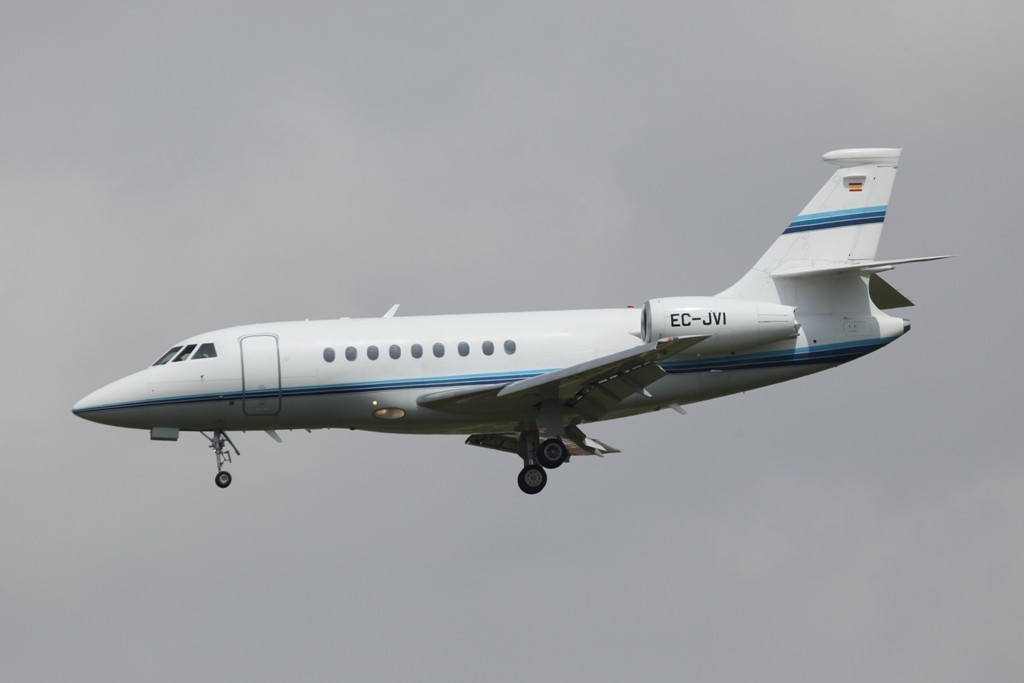 Eine private Falcon 2000