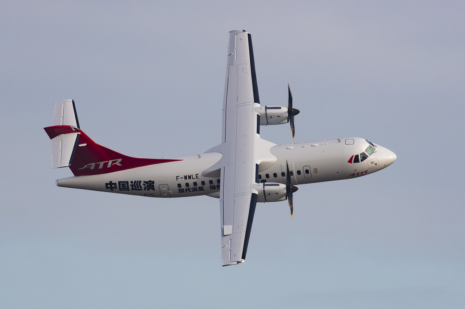 Beeindruckende Vorführung der ATR-42.