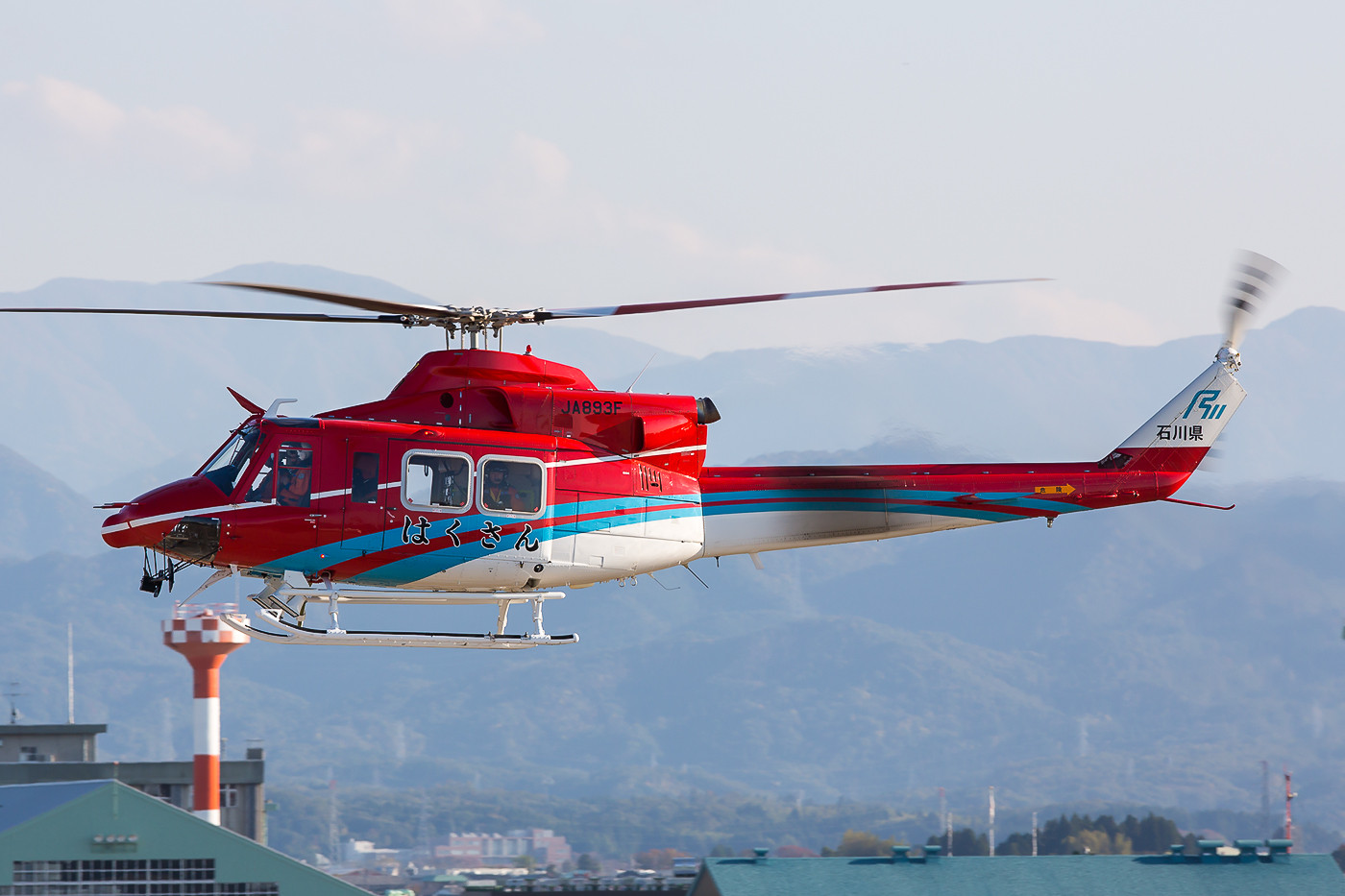 Bell 412 der Ishikawa Prefecture Air Rescue